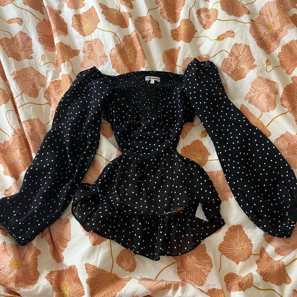 Reformation Laraine top